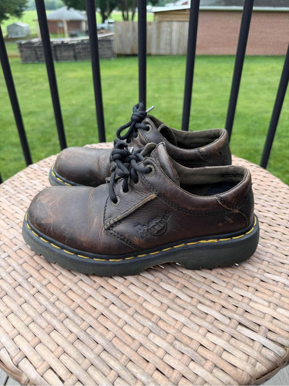 Vintage Dr. Marten’s brown leather oxfords